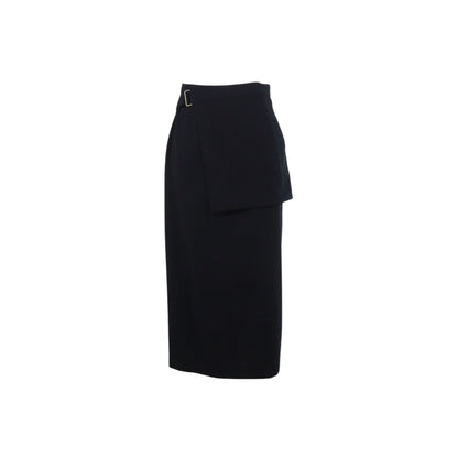 Y's Workshop Midi Skirt Navy