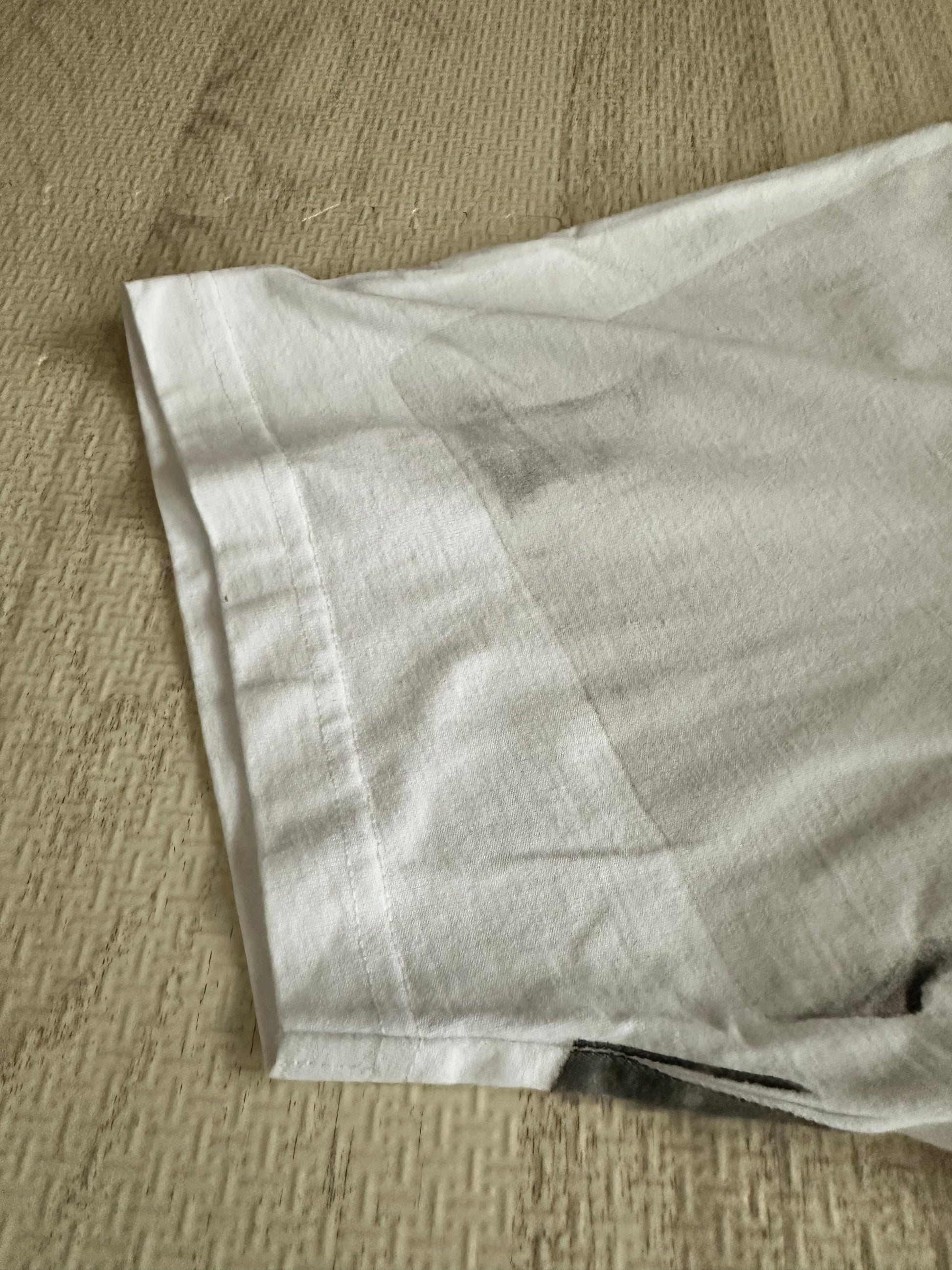 Supreme - Supreme x MM6 Maison Margiela Box Logo Shot Sleeve T-shirt White Size L