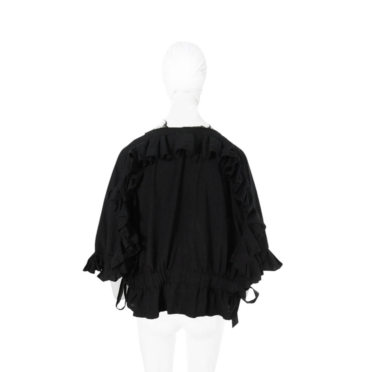 COMME des GARCONS 2018 S/S Cotton Dress Black Size XS