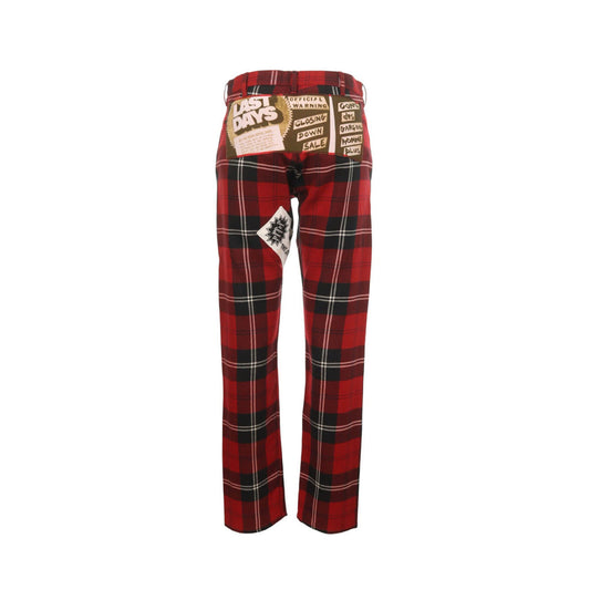 COMME des GARCONS 2008 A/W Wool Pants Red Size SS