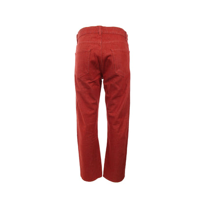 HELMUT LANG 1998 Red Denim Jeans Size 31 Inch