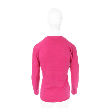 COMME des GARCONS 2012AW Pink Wool Sweater Size S