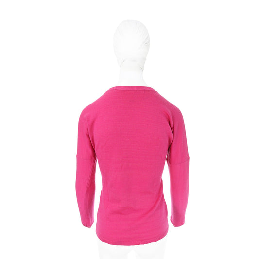 COMME des GARCONS 2012AW Pink Wool Sweater Size S