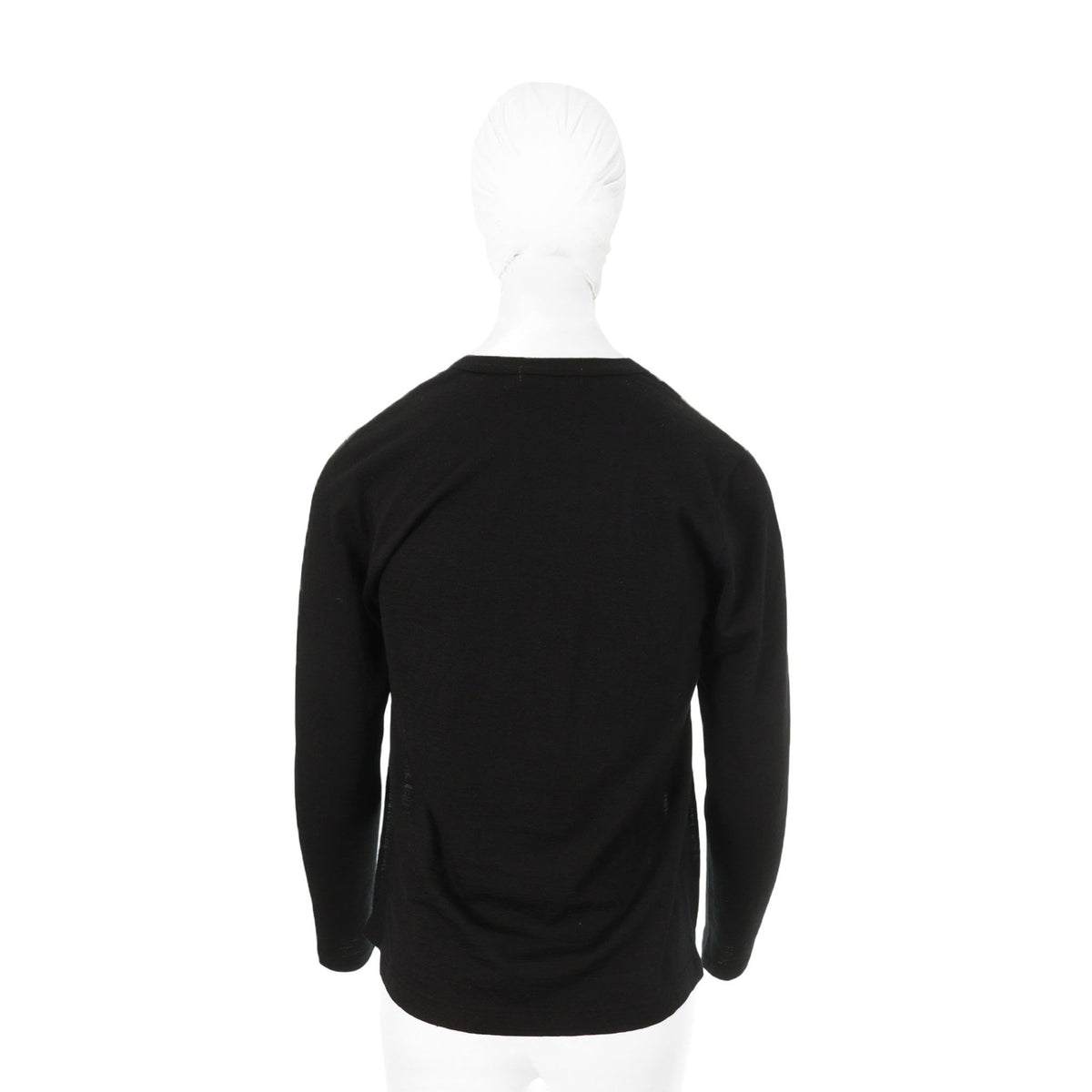 COMME des GARCONS 2011 A/W Wool Shirt Black/Beige Size XS