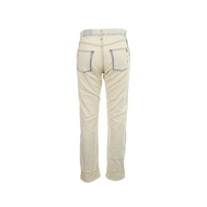 Maison Martin Margiela ⓪ Cotton Denim White Indigo Size 2