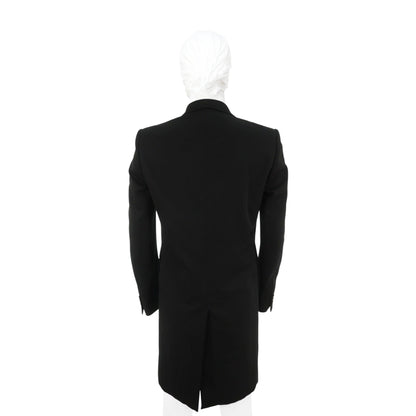 NUMBER (N)INE 2004 A/W Black Wool Silk Coat Size 2