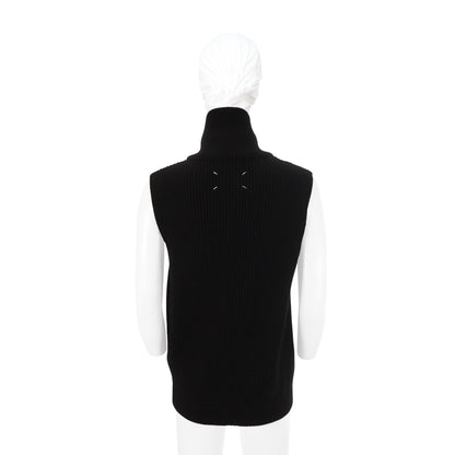 Maison Martin Margiela ⑩ Wool Vest Black Size L