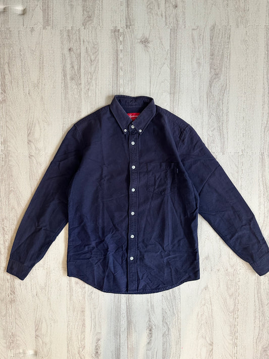 Supreme - Supreme Button Shirts Navy Size S