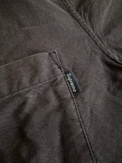 Vintage Supreme Tops - Supreme Button Shirts Navy Size S - Authentic Archive