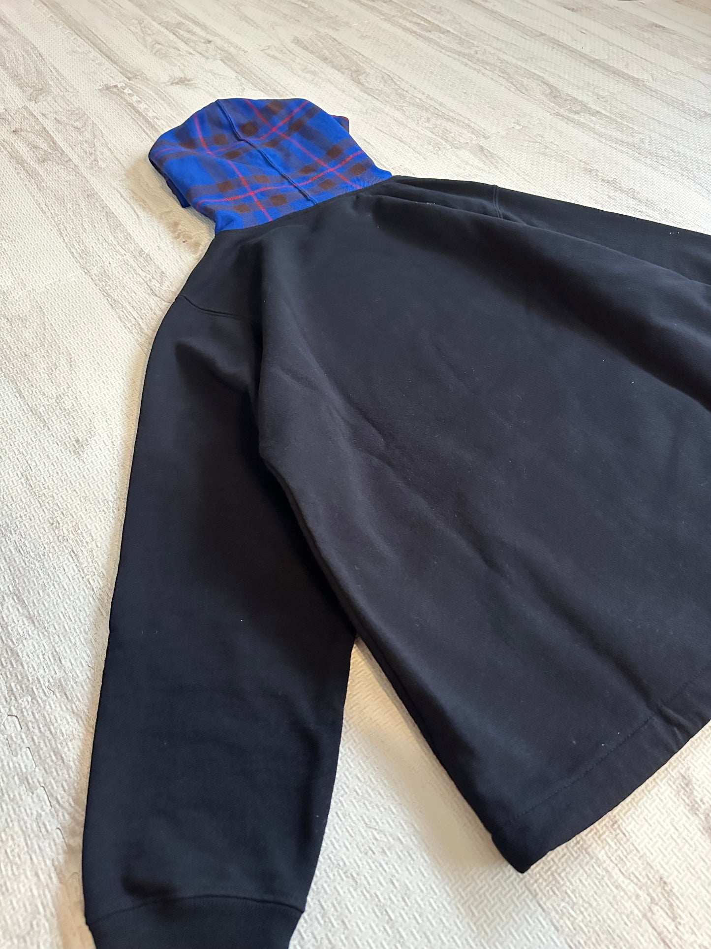 Supreme x COMME des GARCONS 15AW Logo Print Hoodie Black M