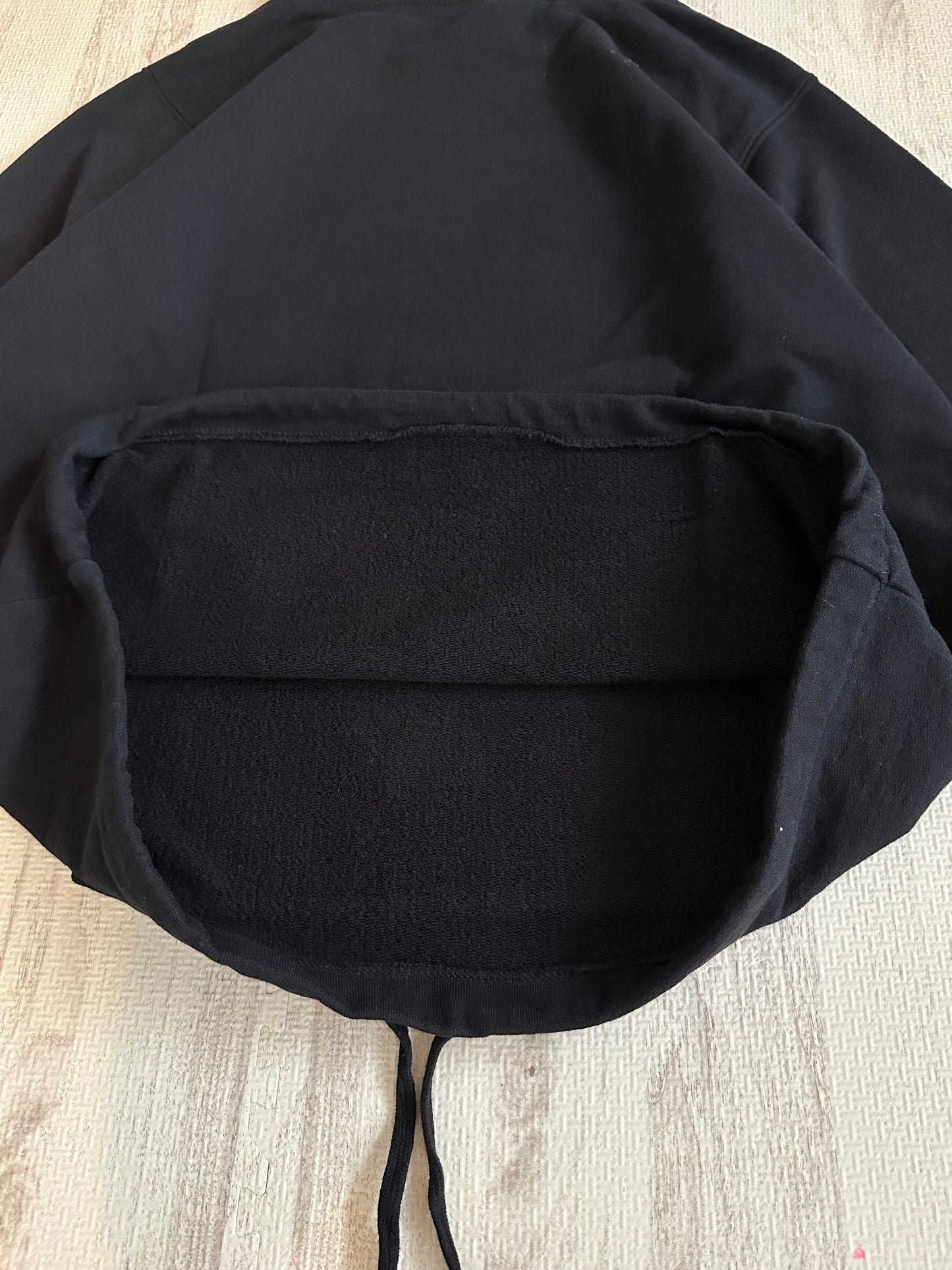 Supreme x COMME des GARCONS 15AW Logo Print Hoodie Black M