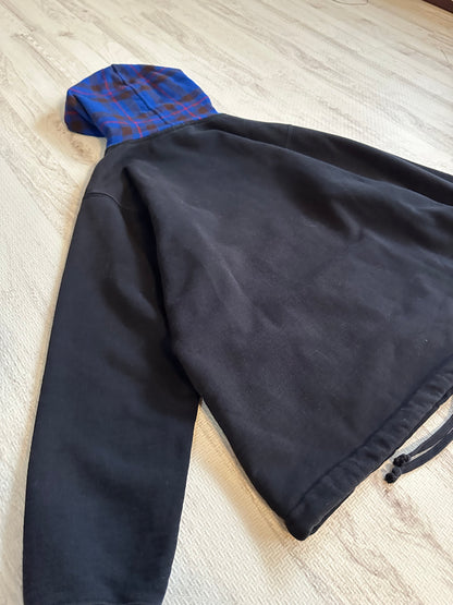 Vintage Supreme Tops - Supreme x COMME des GARCONS 15AW Logo Print Hoodie Black S - Authentic Archive