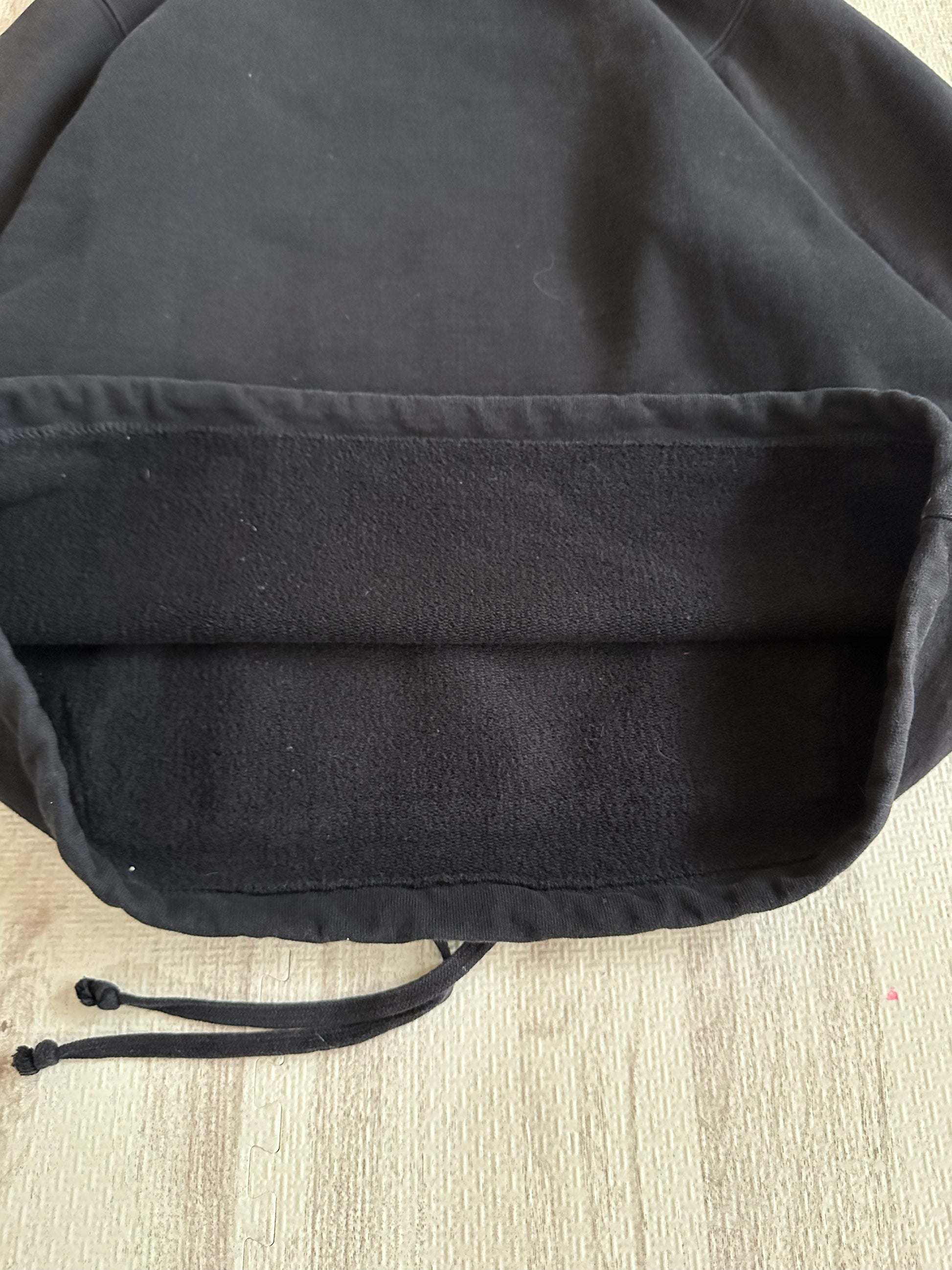 Supreme - Supreme x COMME des GARCONS 15AW Logo Print Hoodie Black S