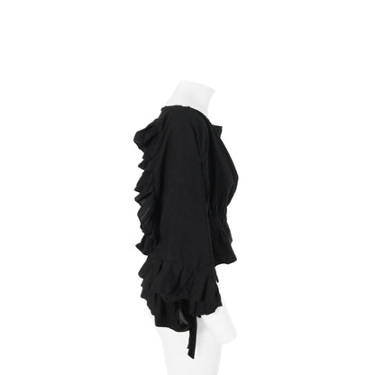 COMME des GARCONS 2018 S/S Cotton Dress Black Size XS