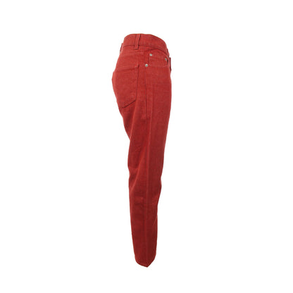 HELMUT LANG 1998 Red Denim Jeans Size 31 Inch