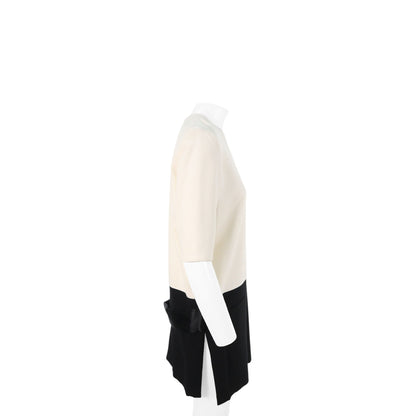 Celine CÉLINE by Phoebe Philo Rayon Silk Dress White Size 40