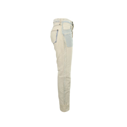 Maison Martin Margiela ⓪ Cotton Denim White Indigo Size 2
