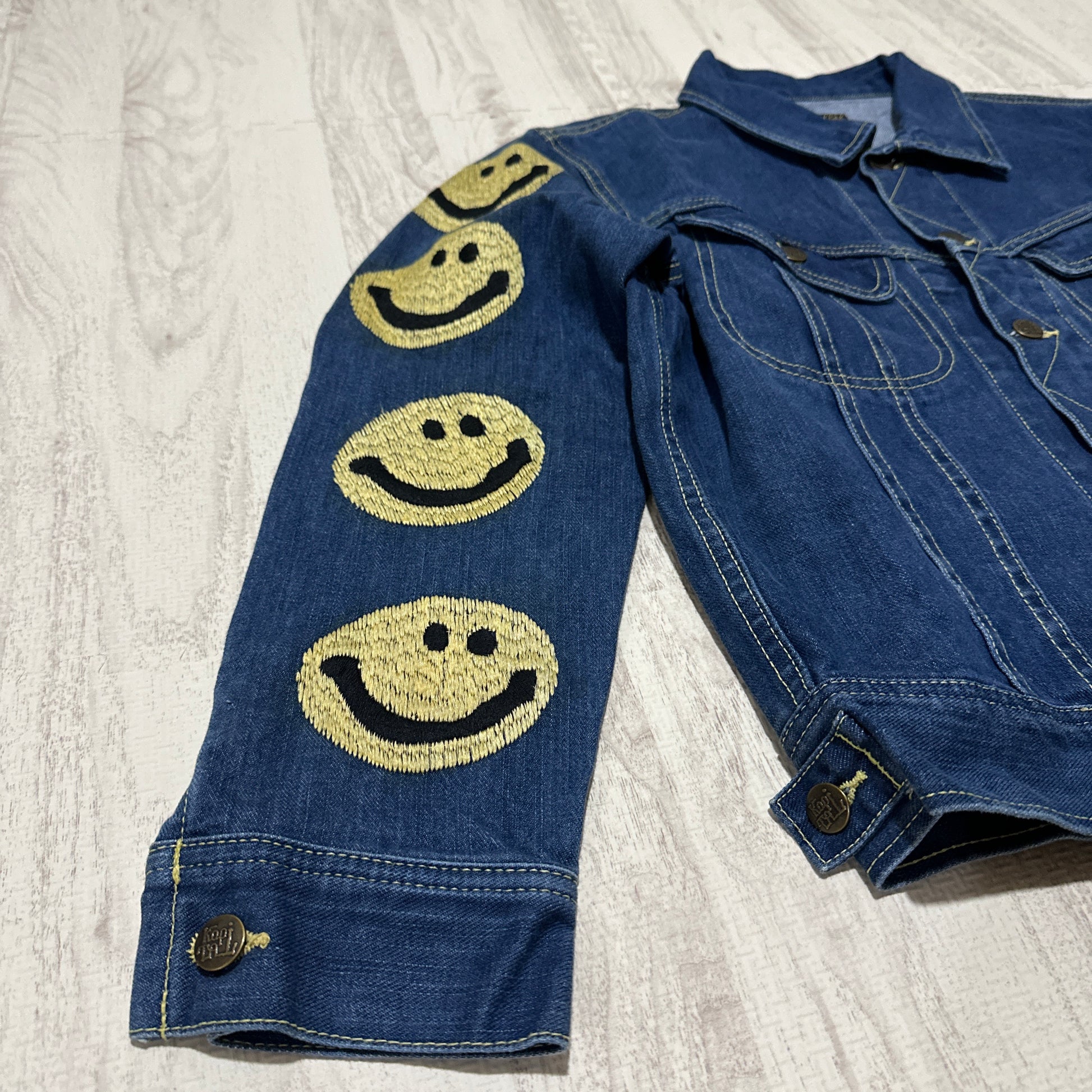 Kapital - Kapital Smiley Denim Jacket 42