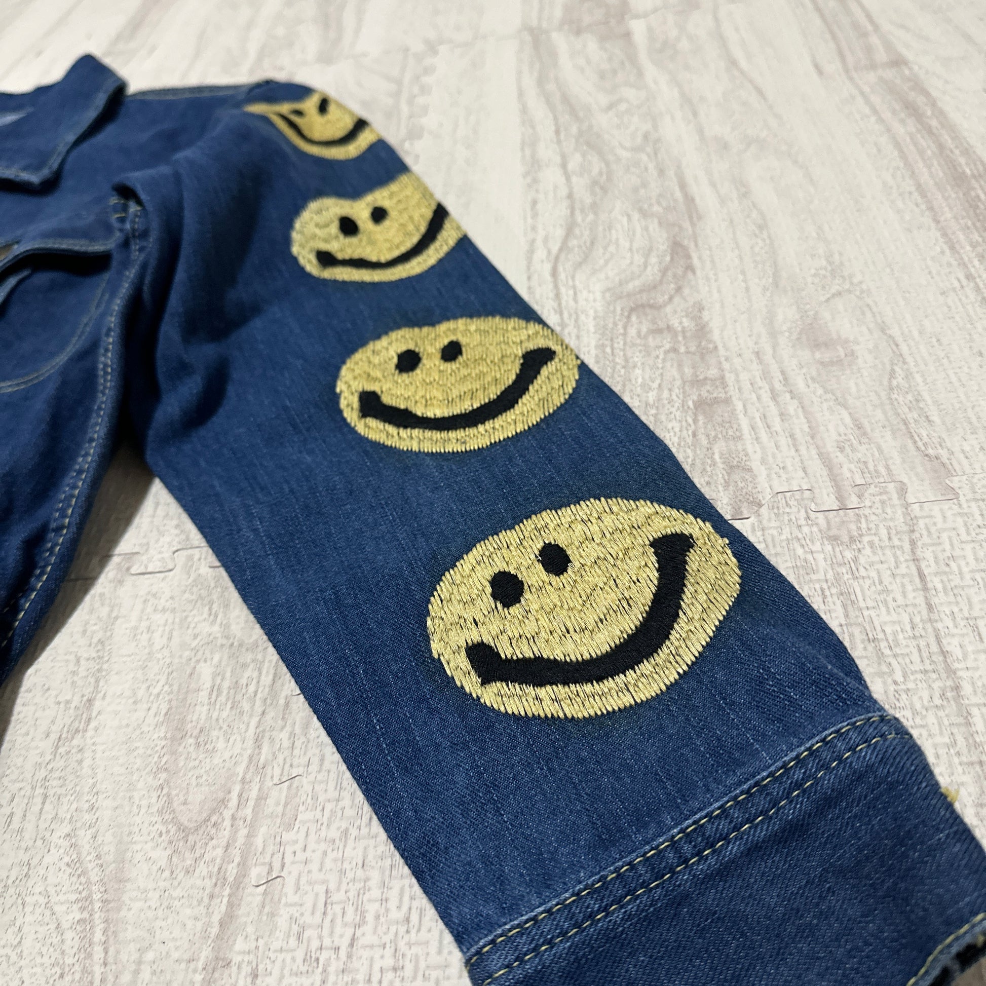 Kapital - Kapital Smiley Denim Jacket 42