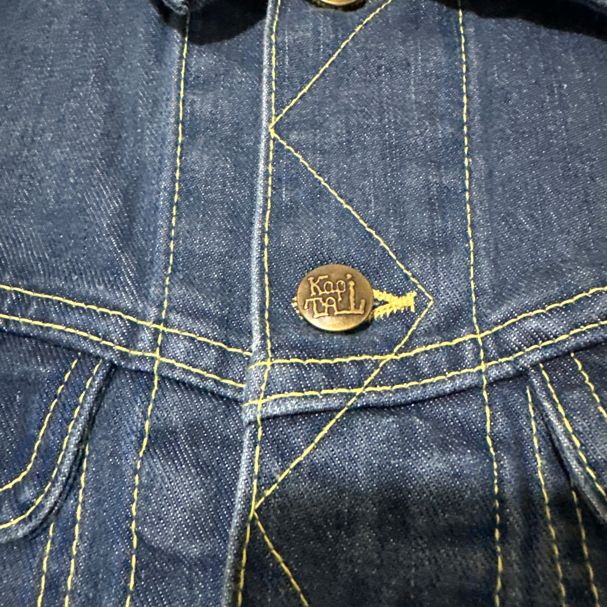 Kapital - Kapital Smiley Denim Jacket 42