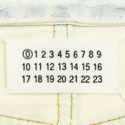 Maison Martin Margiela ⓪ Cotton Denim White Indigo Size 2
