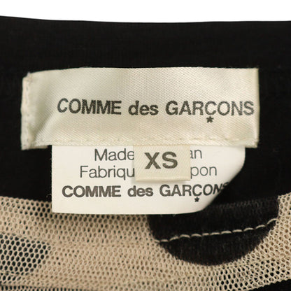 COMME des GARCONS 2011 A/W Wool Shirt Black/Beige Size XS