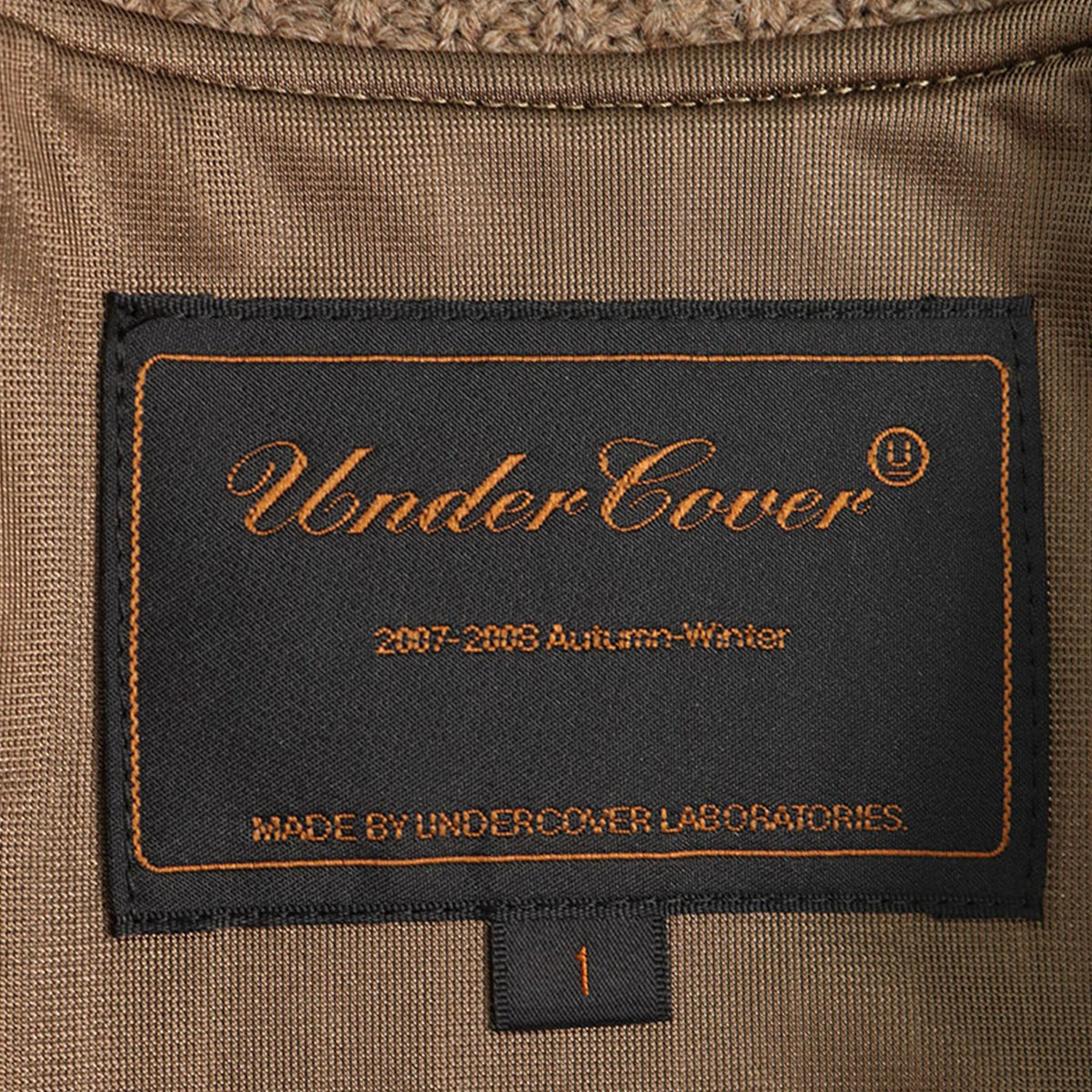 UNDERCOVER 2007 A/W Dark Brown Jacket Size 1