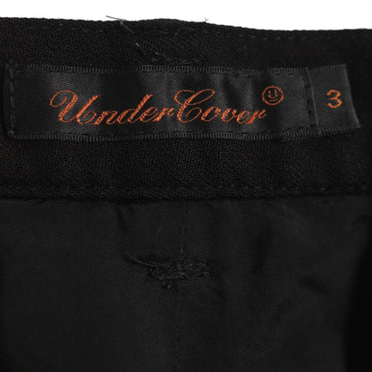 UNDERCOVER 06AW Black Wool Pants Size 3