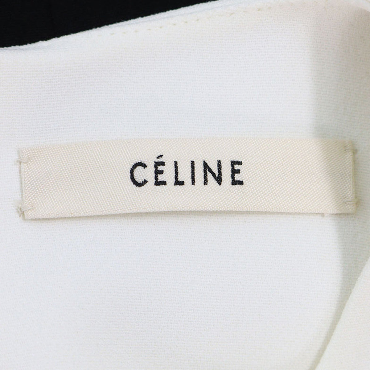 Celine CÉLINE by Phoebe Philo Rayon Silk Dress White Size 40