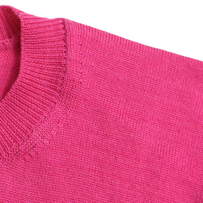 COMME des GARCONS 2012AW Pink Wool Sweater Size S