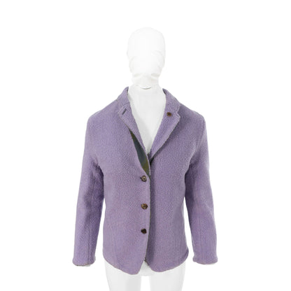 UNDERCOVER 2001 A/W Cotton Blend Coat Olive/Purple Size S