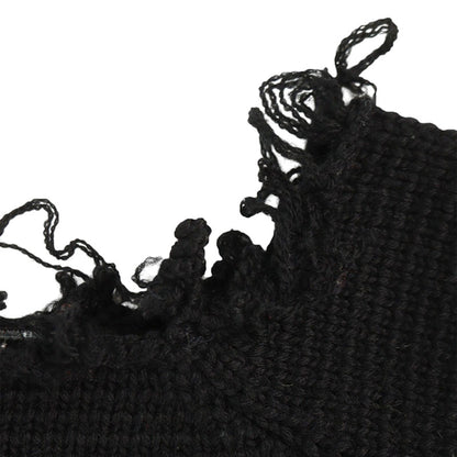 Maison Martin Margiela 2001 A/W Black Wool Sweater Size S