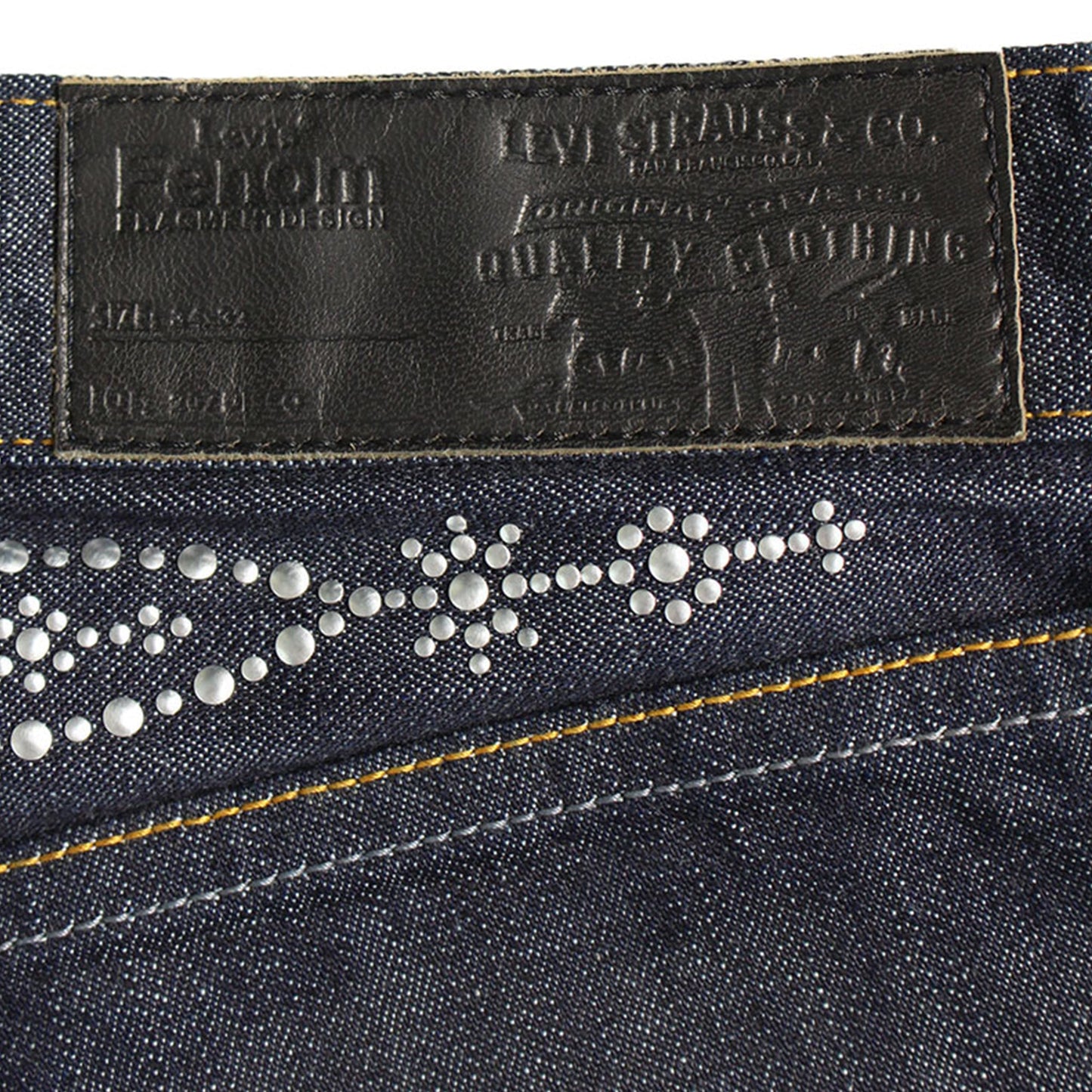 Levi's Fenom 2009 Indigo Jeans Blue Size 34
