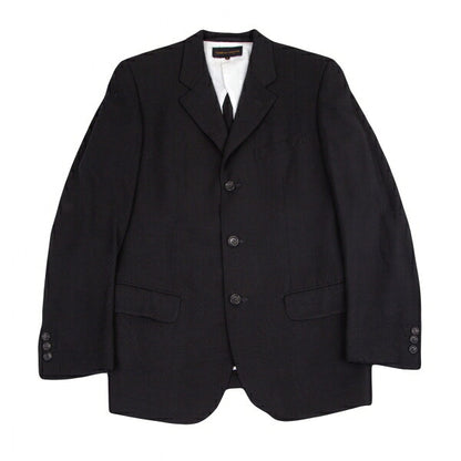 COMME des GARCONS Rayon 3-Button Jacket Black Size M