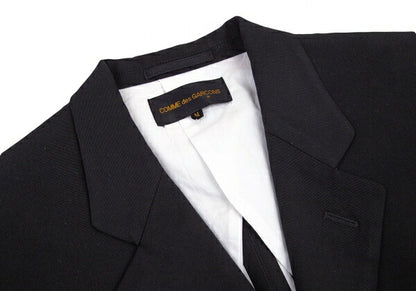 COMME des GARCONS Rayon 3-Button Jacket Black Size M