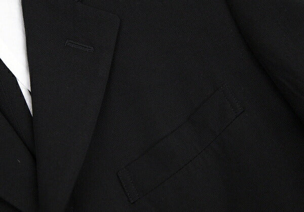COMME des GARCONS Rayon 3-Button Jacket Black Size M