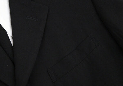 COMME des GARCONS Rayon 3-Button Jacket Black Size M