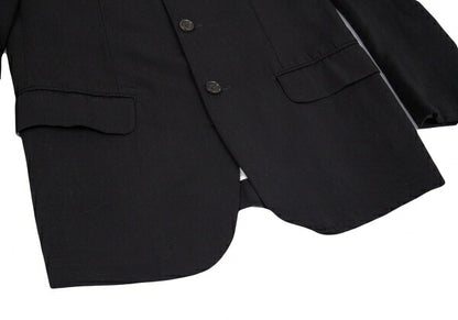 COMME des GARCONS Rayon 3-Button Jacket Black Size M