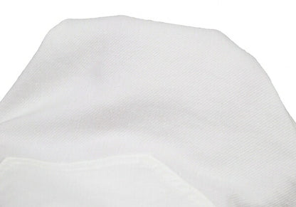 HELMUT LANG Hem Zip Stretch Pants White