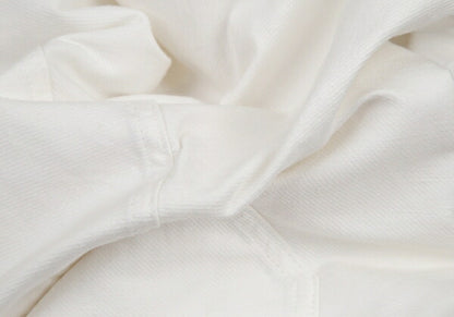 HELMUT LANG Hem Zip Stretch Pants White