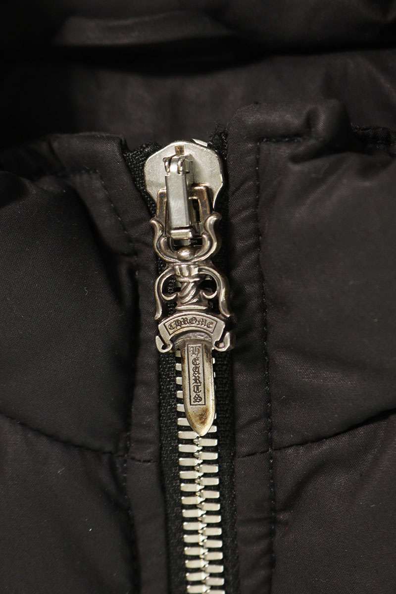 Chrome Hearts PRFCT Dagger Zip Single Rider Down Size S