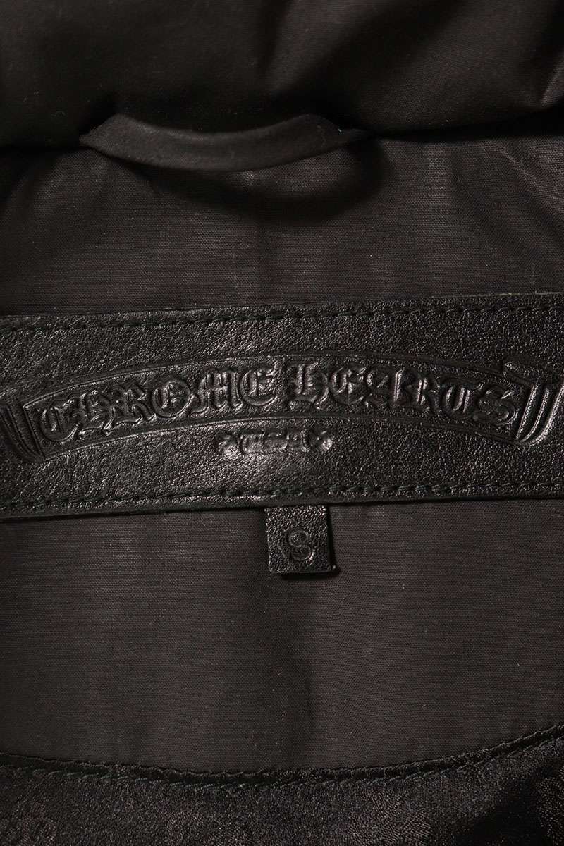Chrome Hearts PRFCT Dagger Zip Single Rider Down Size S