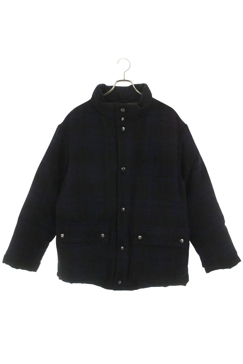 RAKINES 23FW Wool Down Jacket Blue Size 2