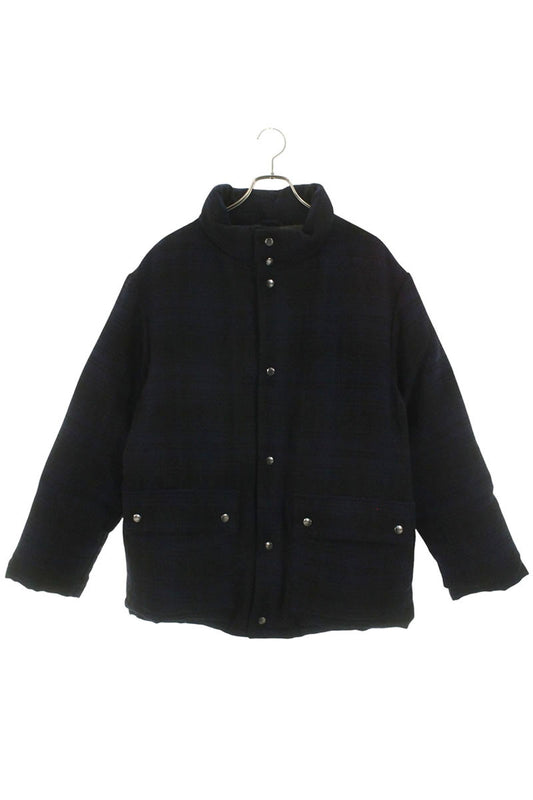 RAKINES 23FW Wool Down Jacket Blue Size 2