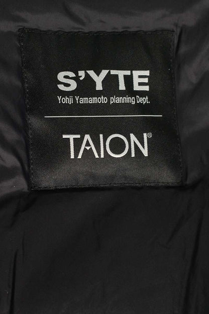 TAION x syte Zip Up Down Jacket Black Size 2