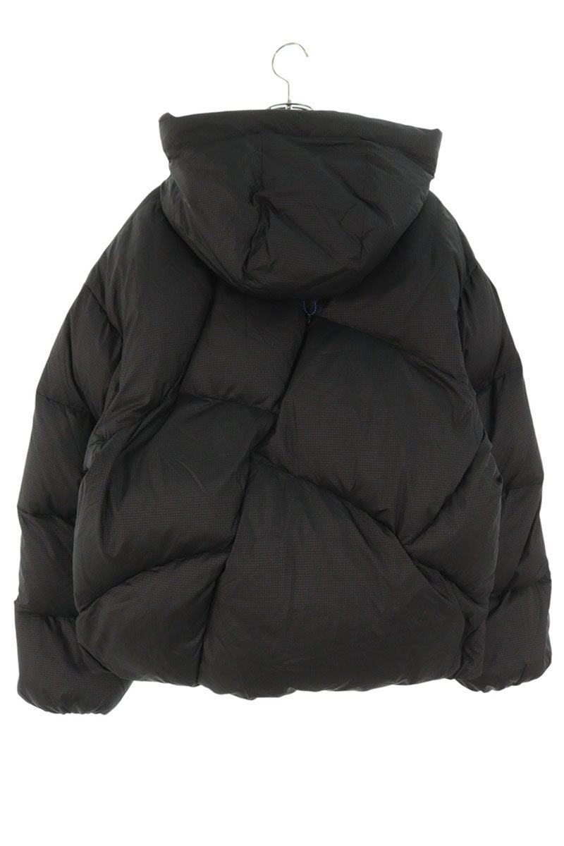 Helinox Logo Embroidered Down Jacket Black Size XL
