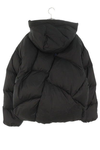 Helinox Logo Embroidered Down Jacket Black Size XL