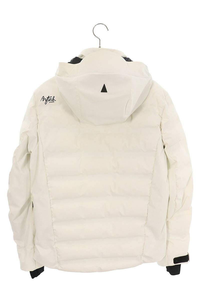 Aztech Mountain Zip Up Down Jacket White Size S