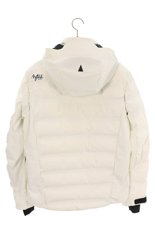 Aztech Mountain Zip Up Down Jacket White Size S