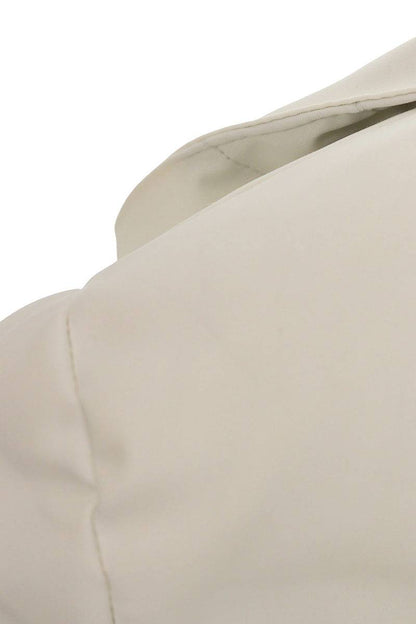 Aztech Mountain Zip Up Down Jacket White Size S
